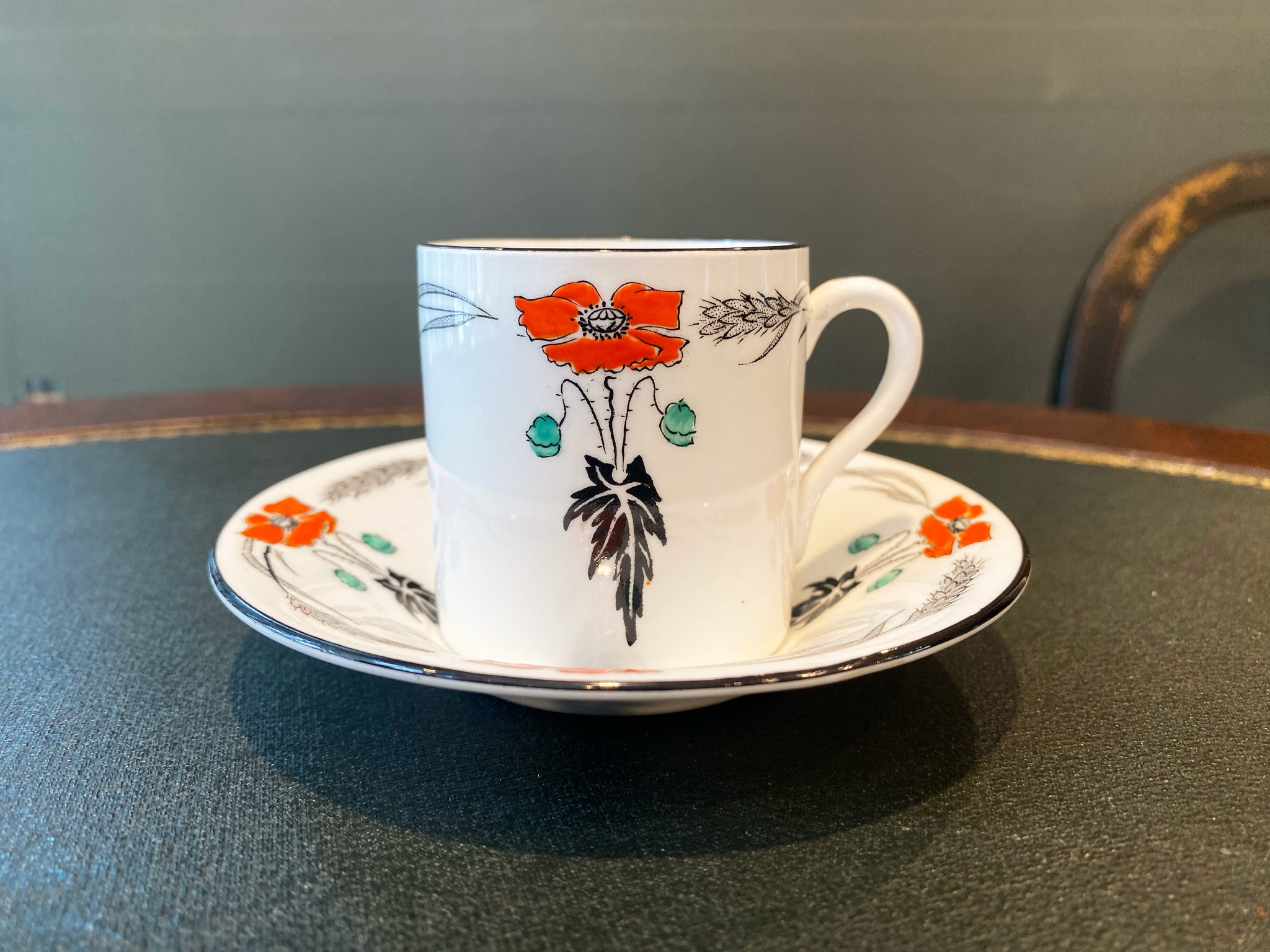 Cup and Saucer – Antique MJQ