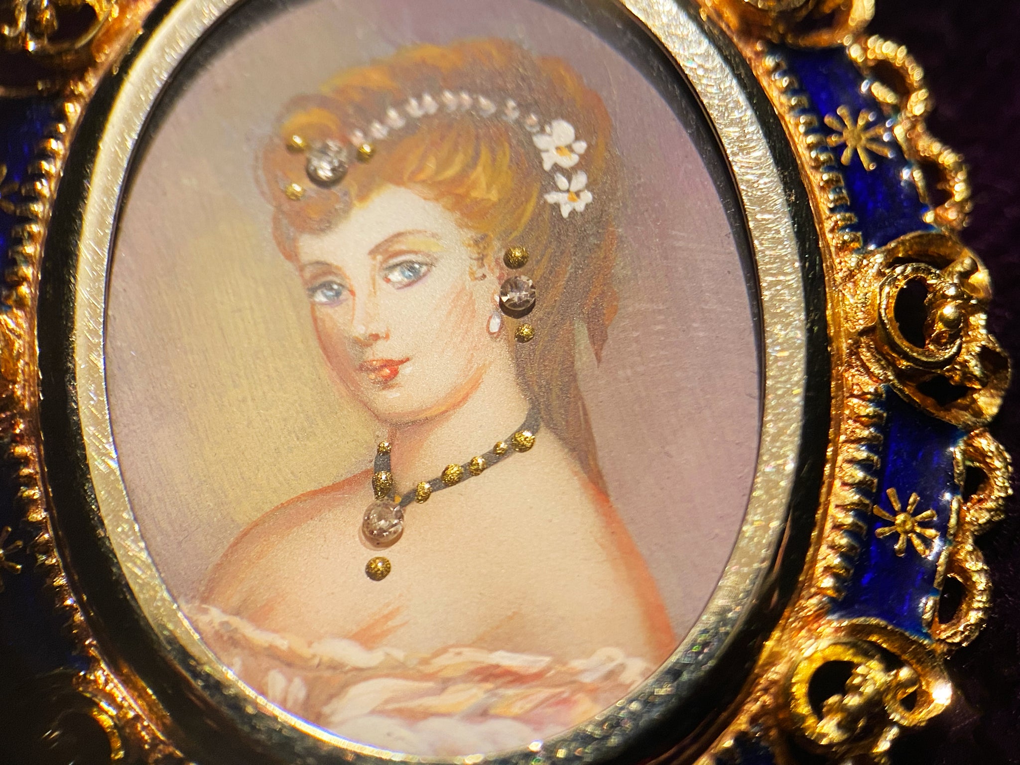 アンティークエナメルブローチ – Antique MJQ