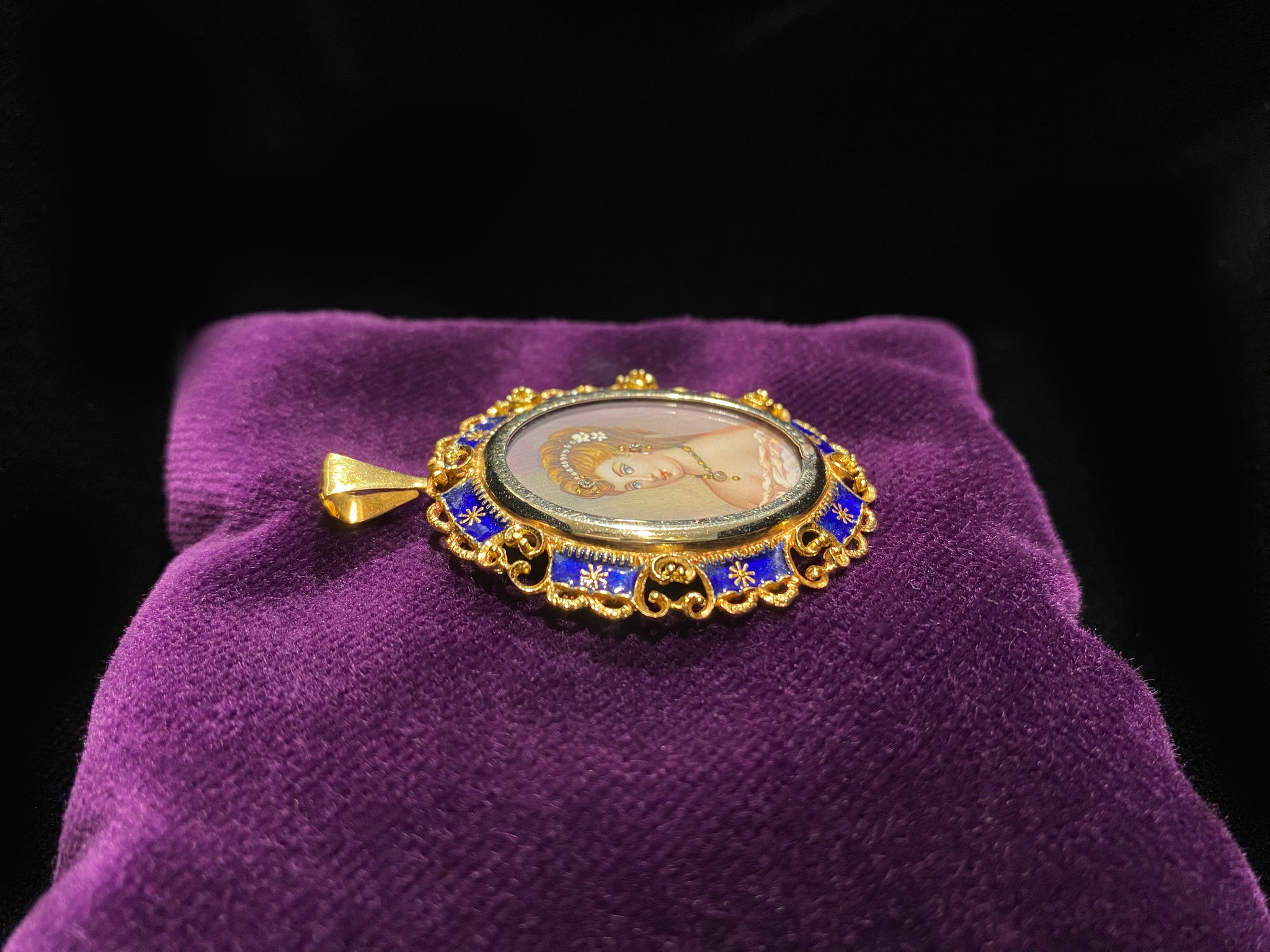 アンティークエナメルブローチ – Antique MJQ